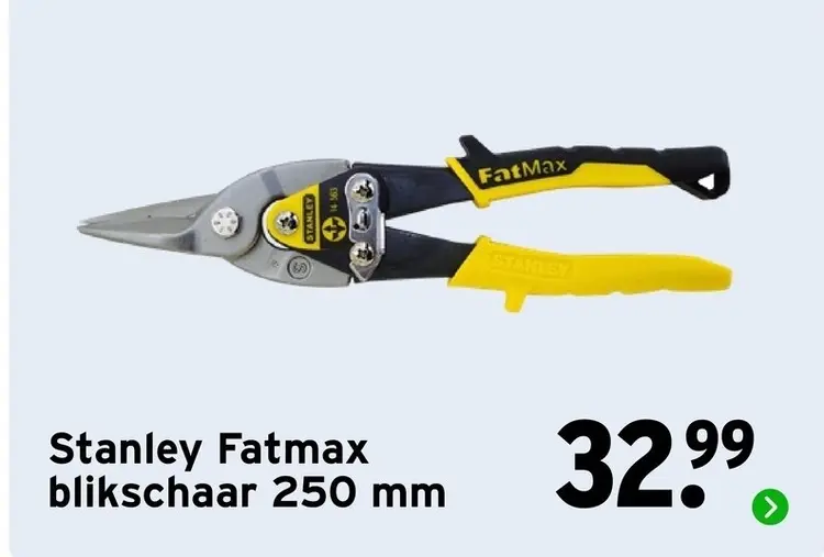 Aanbieding: blikschaar