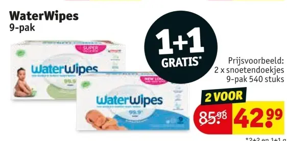 Promotie: WaterWipes