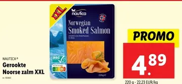 Aanbieding: Gerookte Noorse zalm XXL