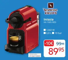 Promotie: Inissia XN 1005 RED
