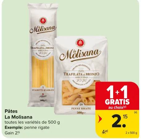 Offre: Pâtes