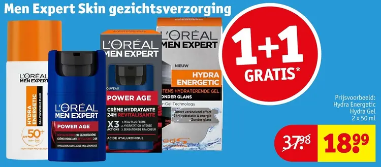 Aanbieding: Men Expert Skin gezichtsverzorging