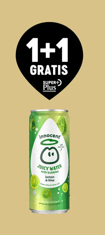 Aanbieding: Juicy Water with bubbles lemon