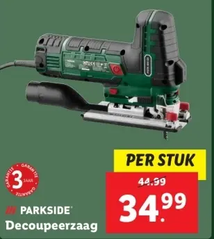 Aanbieding: Decoupeerzaag