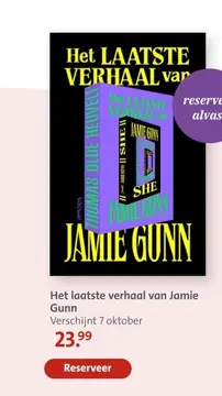 Aanbieding: Het laatste verhaal van Jamie Gunn