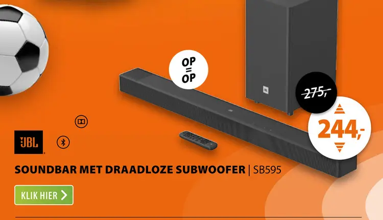 Aanbieding: JBL SB595 Zwart