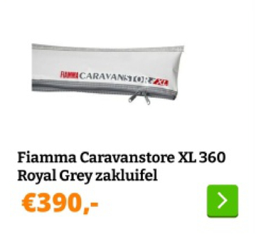 Aanbieding: Fiamma Caravanstore XL 360 Royal Grey zakluifel