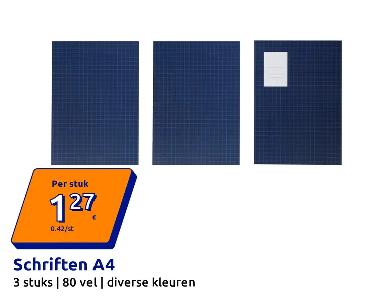 Aanbieding: Schriften A4