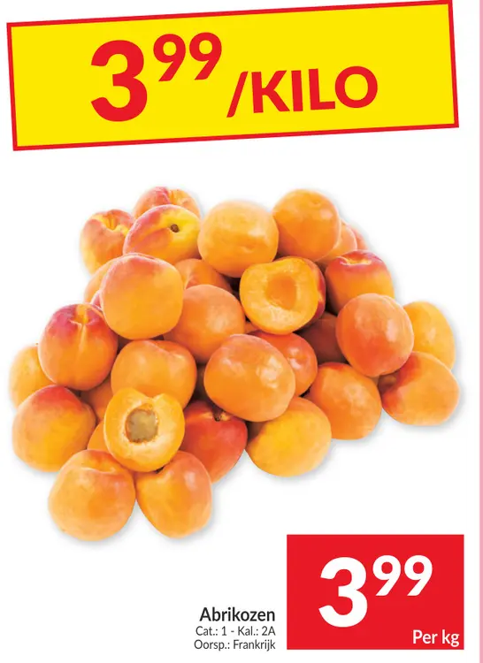 Promotie: Abrikozen