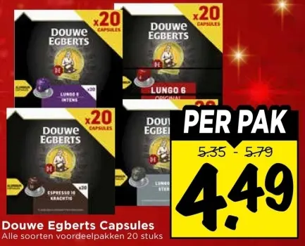 Aanbieding: Douwe Egberts Capsules