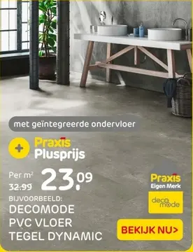 Aanbieding: Decomode pvc vloer tegel dynamic