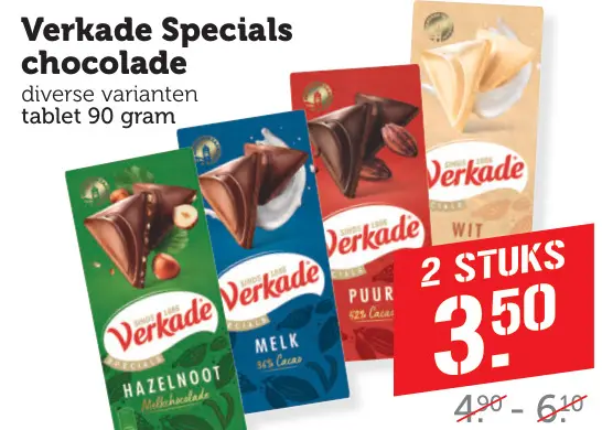 Aanbieding: Specials chocolade