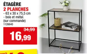 Offre: Étagère