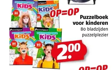 Aanbieding: Puzzelboek voor kinderen