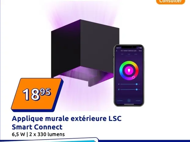 Offre: Applique murale extérieure LSC Smart Connect