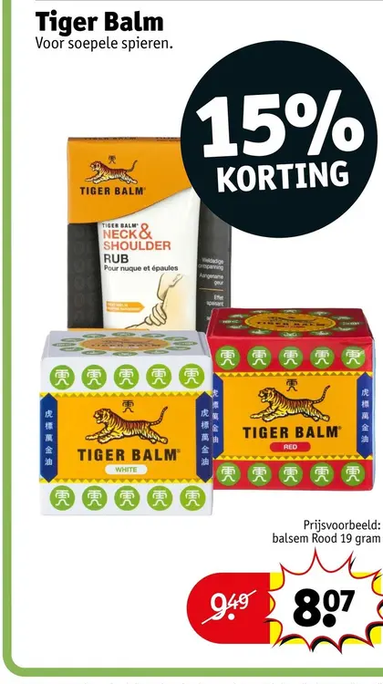 Aanbieding: Tiger Balm