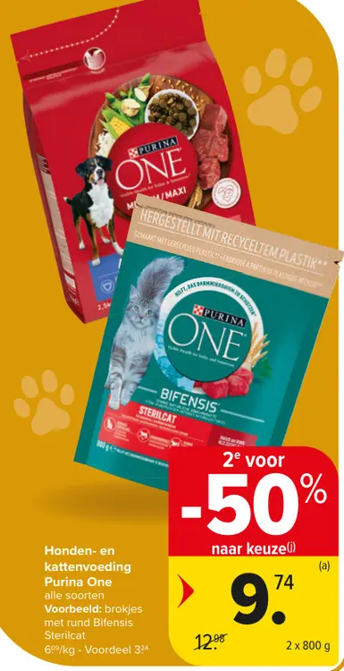 Promotie: Honden- en kattenvoeding