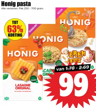 Aanbieding: Honig pasta