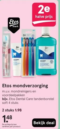 Aanbieding: mondverzorging