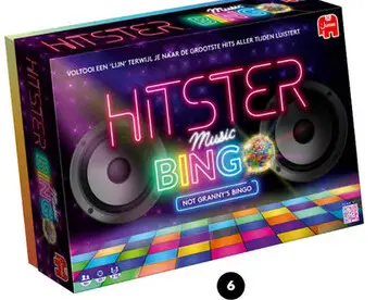 Aanbieding: Hitster Bingo