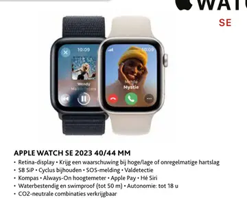 Aanbieding: Apple watch se 2023 40/44 mm