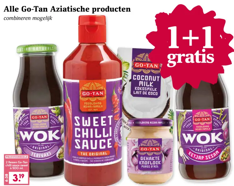Aanbieding: Go-Tan Aziatische producten