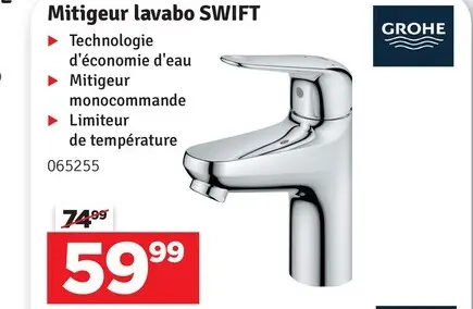 Offre: Mitigeur lavabo
