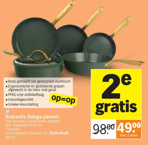Promotie: Beluga pannen