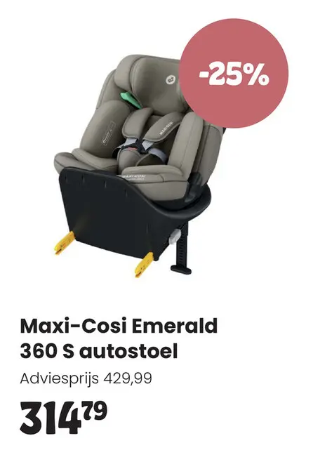 Aanbieding: Emerald 360 S autostoel
