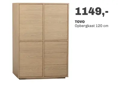 Aanbieding: Opbergkast 120 cm