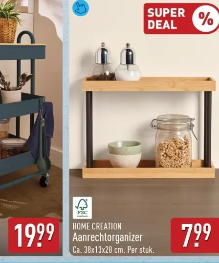 Aanbieding: Aanrechtorganizer