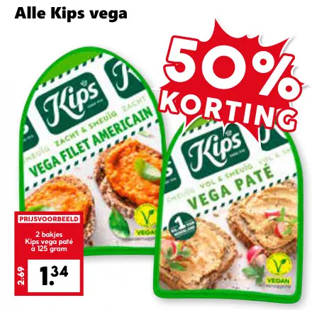 Aanbieding: Alle Kips vega