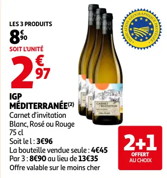 Promotie: Carnet d'invitation