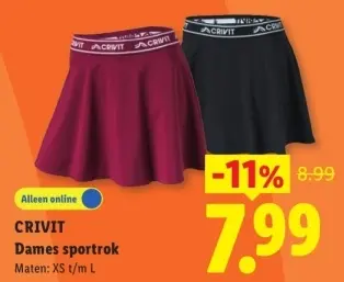 Aanbieding: Dames sportrok