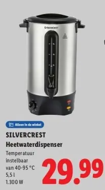 Aanbieding: Heetwaterdispenser
