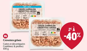 Offre: Crevettes grises
