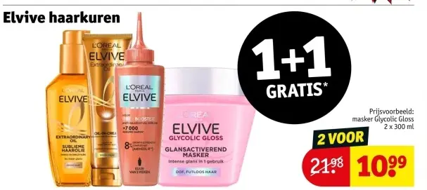 Aanbieding: Elvive haarkuren