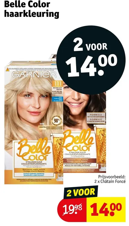 Promotie: Belle Color haarkleuring