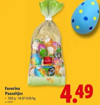 Promotie: Paaseitjes