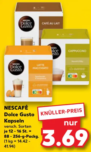 Aanbieding: Dolce Gusto Kapseln
