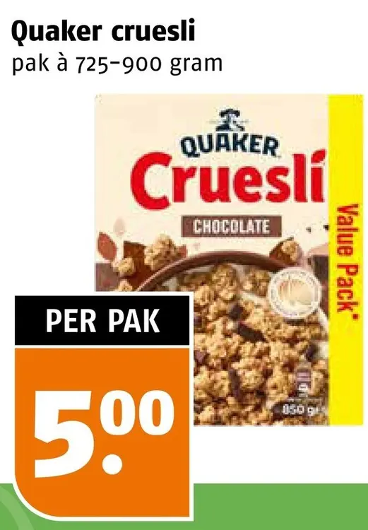 Aanbieding: Cruesli