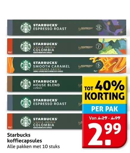 Aanbieding: Koffiecapsules
