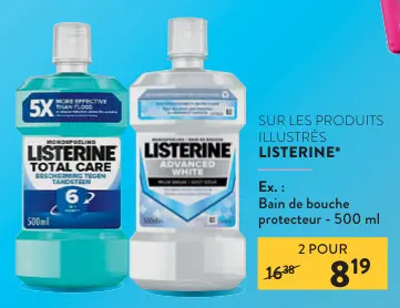 Offre: Bain de bouche protecteur