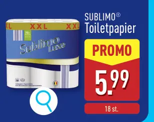 Promotie: Toiletpapier