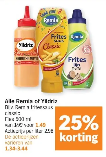 Promotie: Alle Remia of Yildriz