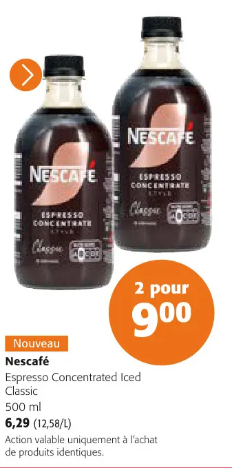 Offre: Espresso Concentrated Iced Classic