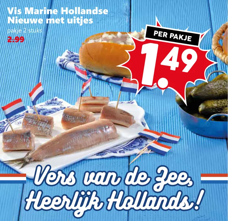 Aanbieding: Hollandse Nieuwe met uitjes