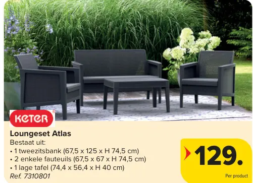 Promotie: Loungeset Atlas