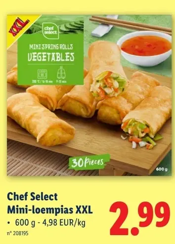 Offre: Mini-loempias XXL