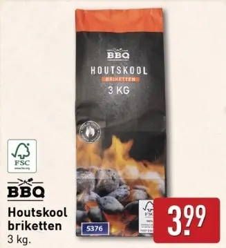 Aanbieding: Houtskool briketten